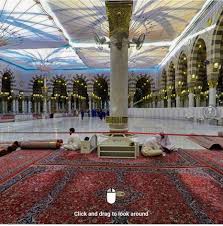 الله على جمال المسجد النبوى ادخل على الرابط واضغط لتحريك الصورة والتمتع بالتجول فى الحرم army wallpaper islamic art house styles
