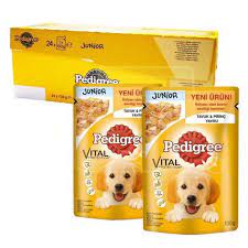 pedigree tavuklu ve pirincli yavru kopek konservesi 100 gr x 24 adet yavru kopek kopek konserve