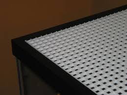 Diy Egg Crate Aquarium Cover Aquaholic Turtle Tank Aquarium Bow Front Aquarium