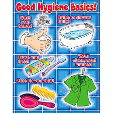 teachers friend good hygiene chart friendly chart