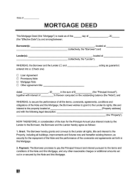 Check house rent agreement format, fill tenant & landlord details, & choose stamp duty to make why rental agreement is generally prepared for 11 months? Create A Free Mortgage Deed Download Print Legal Templates