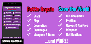 Here are a couple of new things arriving with the update to stats: Download Companion For Fortnite Stats Map Shop Weapons Apk Latest Version For Android