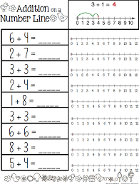 Addition On A Number Line 1 Sinif Matematik Matematik Merkezleri Matematik