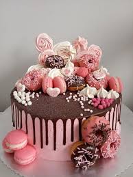Pink Chocolate Cake By Lanaland Cake Cake Chocolate Lanaland Pink Cakedrips Chocolate Cake Decoration Birthday Cake Chocolate Cake Designs Birthday