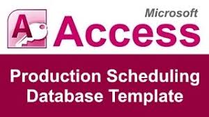 Ms access database engineering management microsoft access database erp program engineering and manufacturing operations program for ms access access engineering project management go to main page access pedyn. Microsoft Access Production Scheduling Database Template Youtube