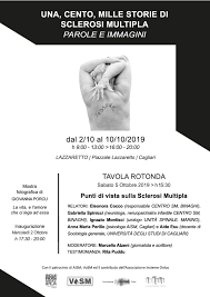 UNA MOSTRA FOTOGRAFICA E UNA TAVOLA ROTONDA PER PARLARE DI SCLEROSI  MULTIPLA: AL LAZZARETTO DI SANTELIA A CAGLIARI DAL 2 AL 10 OTTOBRE