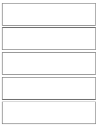 bookmark template blank teaching resources teachers pay teachers