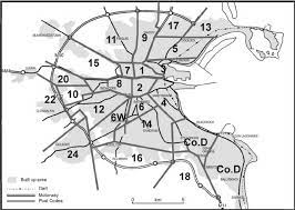 Map Of Dublin Postcodes Current Dublin Postal Districts | Download Scientific Diagram