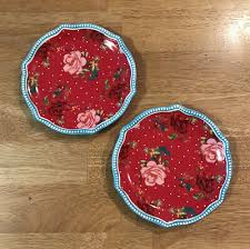 Pinterest.com tangy, savory cranberry pioneer woman christmas appetizers. The Pioneer Woman Set Of 2 Christmas Appetizer Plates Rose Toss 7 10 Picclick Uk