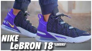 Nike lebron viii qs color: Nike Lebron 18 Lakers Weartesters