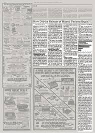 How Release Of Mental Patients Began The New York Times