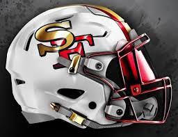 49ers helmet download free clip art with a transparent background on men cliparts 2020. San Fran Football Helmet Design Football Helmets Cool Football Helmets