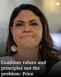 NT Senator Jacinta Nampijinpa Price says the Coalition campaign was not  good enough, but has stood by the party's values: 'If anything, we lost  because we didn't stand tall enough'. STORY 👉