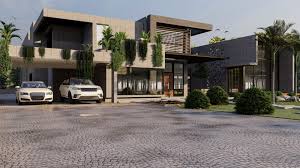 Modern Luxury House Model And Render Modern House Design 3d Model Architecture Design Architecture Building Design Architecture