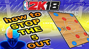 How To Defend The 5 Out Offense Nba 2k18 Defensive Tips