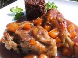 Cuisses De Canard Confites Aux Abricots Et Riz Noir Recette Par Le Journal Gourmand De Sacha Ptit Confit De Canard Cuisse De Canard Cuisse De Canard Confite