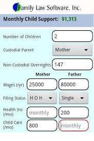 Present net monthly income enter the amount from line number 27, section i of florida family law rules of procedure form 12.902(b) or (c), financial affidavit. Fl Child Support Calculator 6 1 7 Download Android Apk Aptoide