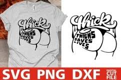 Download Thick Thighs Saves Lives Svg Black Woman Svg Afro Body 1395974 Cut Files Design Bundles
