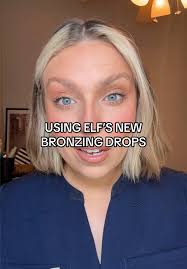 Experimenting with e.l.f. Cosmetics Bronzing Drops