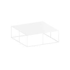 Table basse epicea 100% massif recyclé finition aspect vieux bois dim. Zeus Table Basse Carre Slim Irony Low Table L 70 Cm Metal Verni Blanc Gaufre Myareadesign It