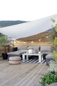 Sea view sunny roof terrace romantic corner on the balcony use of contrasting shades. 75 Inspiring Rooftop Terrace Design Ideas Digsdigs