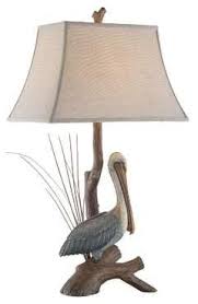 Highland Dunes Zebulon Pelican 27 Table Lamp Wayfair In 2020 Lamp Table Lamp Zebulon