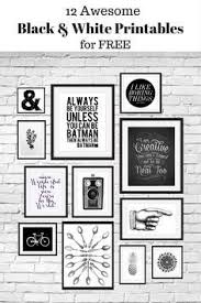 Artwork Black And White Wall Art Printable 12 Free Black And White Printables Great For Using In Your Gallery Wall Curated By Calm Coll Gallery Wall Printables Free Printable Wall Art Wall Printables