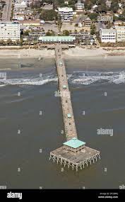 Folly beach pier hi-res stock photography and images - Alamy