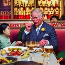 xi jinping at a chinese restaurant ...