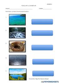 Sumber air terbaru gratis dan mudah dinikmati. Sumber Air Semulajadi Interactive Worksheet