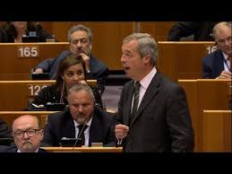 Bercow avait soutenu la campagne de sabotage du camp +remain+ au parlement et rejoint maintenant le labour. You Are Not Laughing At Me Now Farage Tells Meps Youtube