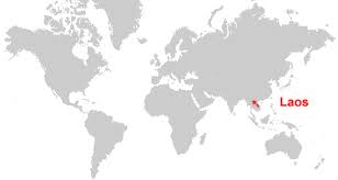 Laos Map And Satellite Image
