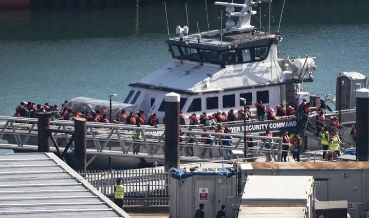 Migrant crisis:More than 780 illegal migrants arrive in UK in Andy Burnham's worst day for Channel crossings