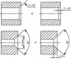 Chamfers And Countersinks Halt Burr Formation Cutting Tool