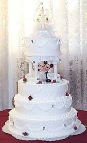 Disney Mickey And Minnie Wedding Cakes With Images Disney Wedding Cake