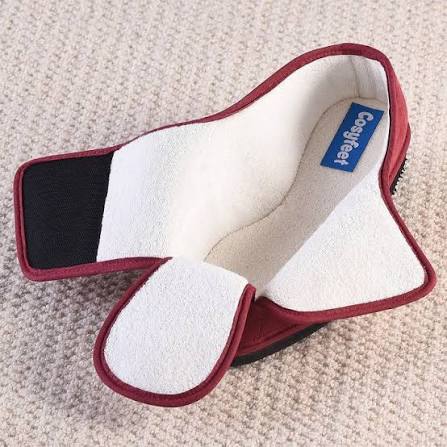 Rowan Suede | Extra Wide Slippers | Buy Online | Cosyfeet