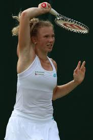 Katerina siniakova of team czech republic serves against belinda bencic and viktorija golubic of team switzerland during the women's doubles gold medal match on. Katerina Siniakova Wikipedia