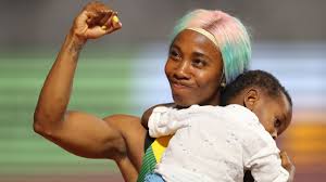 Widely regarded as one of the greatest sprinters of all time, she achieved worldwide success during the late 2000s and 2010s, helping to elevate jamaican. Mother S Day Shelly Ann Fraser Pryce Allyson Felix Win Gold At Worlds