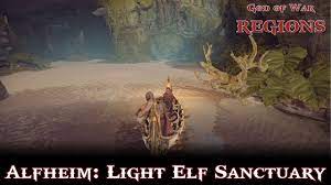 God of War (2018) - Alfheim: Light Elf Sanctuary - YouTube