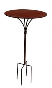 So kann dein tisch auf der terrasse oder im garten stehen bleiben, wenn plötzlich ein gewitter am himmel aufzieht, oder es zu regnen beginnt. Gartenstecktisch O 41cm Und O55cm Stabil Massiv Deko Tisch Tisch Blumenhocker