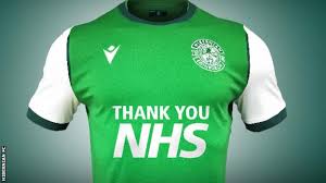 Use our free logo maker to browse thousands of logo designs created by expert graphic designers for professionals like you. Hibernian New Home Shirt To Bear Thank You Nhs Logo Bbc Sport