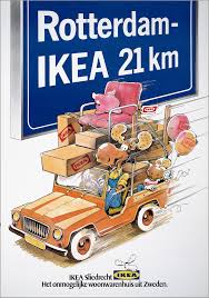 Ikea 1981 Oude Reclame Poster Ikea