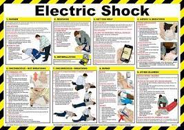 Safety first clip art stack of books clipart 18. Electric Shock Poster Safety Services Direct Health And Safety Poster Shock Treatment Safety Posters