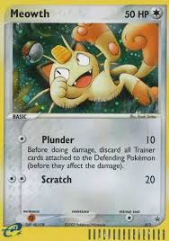 It first appeared as a card exclusive to pokémon trading card game for the game boy color, but was later released as. Meowth 013 Nintendo Black Star Promo Pokemon Card Djs Pokemon Cards
