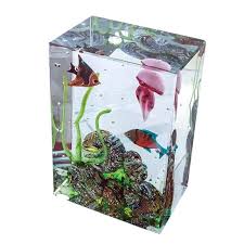Muranoglass Aquarium An Original Sculpture In Massello Glass That Will Decorate Any Room Of Your House Glass Aquarium Glass Fish Bowl Art Glass Paperweight
