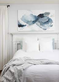 I Absolutely Love This 30 X 54 Abstract Painting In Soft And Soothing Blue And G Bedroom Wall Decor Above Bed Bedroom Art Above Bed Master Bedroom Wall Decor Discover canvas art prints, photos, mural, big canvas art and framed wall art in greatbigcanvas.com's varied collections. bedroom wall decor above bed bedroom