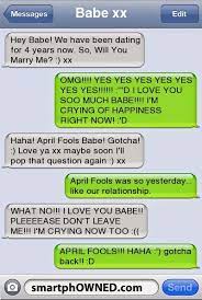 April Fools Jokes To Say To Your Boyfriend Jokes Wall