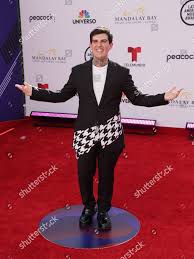Adriel Favela Arrives 2022 Latin American Editorial Stock Photo