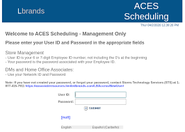 There is a portal, commonly known as the aces etm portal, through which lbrands employees can access their paystubs, work schedules, benefits information, direct deposit information and many other work related resources. Aces Limitedbrands Com Login To Your Associate Resources Limited Brands Account News Front