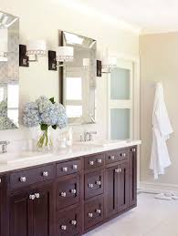 This half wine barrel bathroom sink vanity is perfect for the wine lover or the home winery! Pottery Barn Bathroom Mirror Contemporary Bathroom Sherwin Williams Wool Skein Tobi Fairley